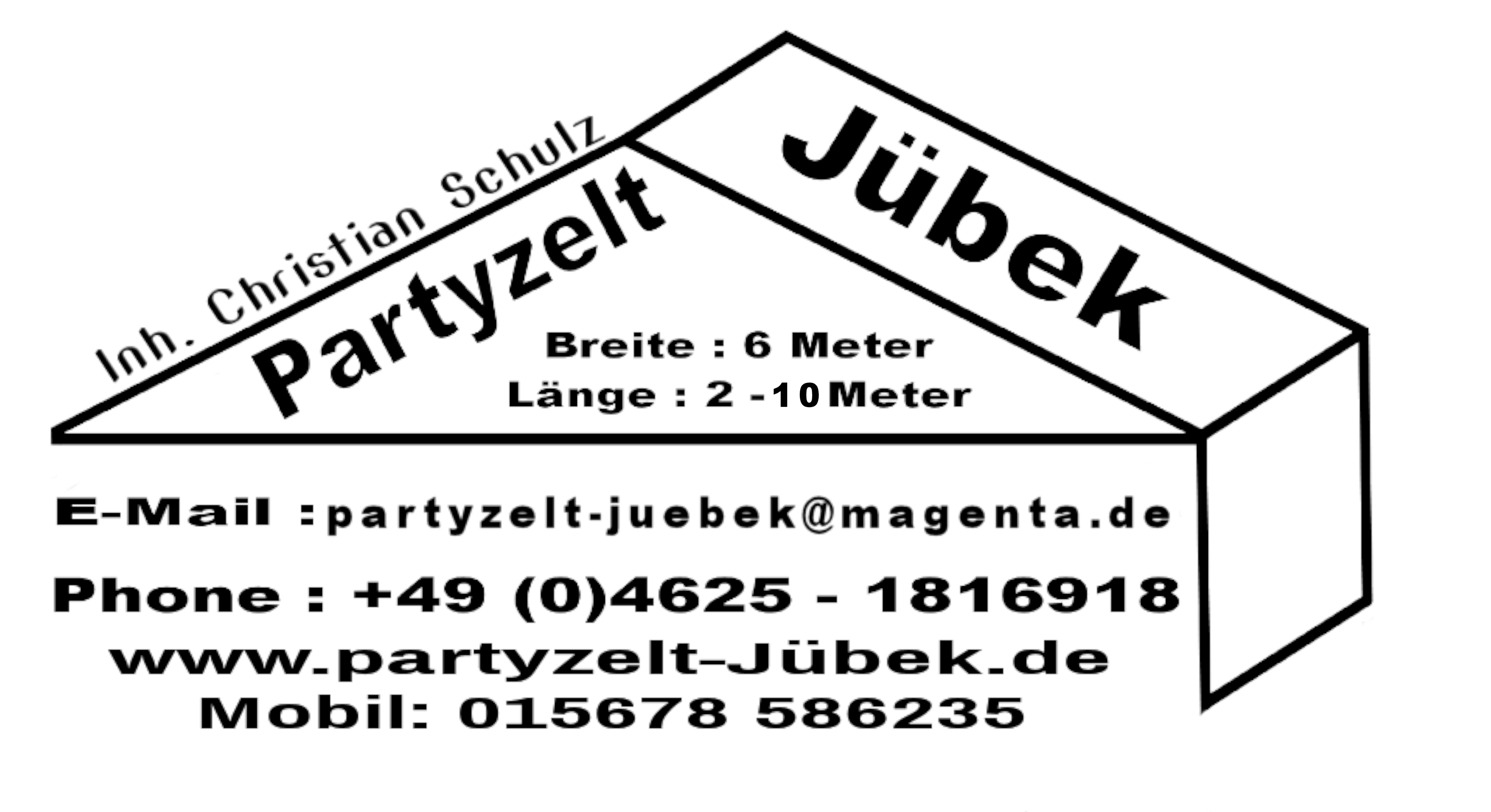 Partyzelt Jübek